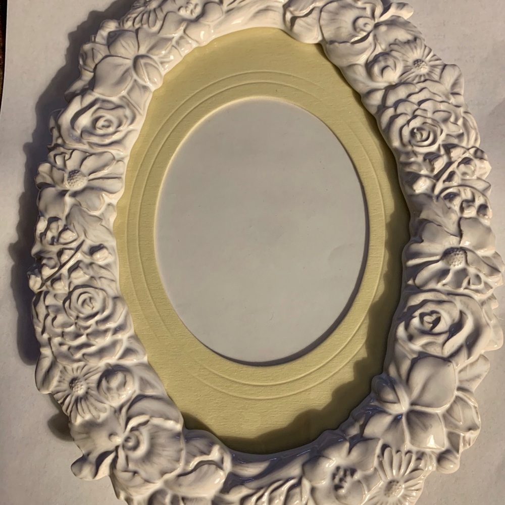 Ceramic photo frame